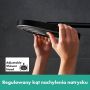 Hansgrohe Pulsify S 24236670 zestaw prysznicowy ścienny termostatyczny z deszczownicą czarny zdj.3