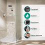 Hansgrohe Pulsify S Puro 24237700 zestaw prysznicowy ścienny z deszczownicą biały zdj.6