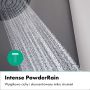 Hansgrohe Pulsify S 24240340 zestaw prysznicowy ścienny termostatyczny z deszczownicą chrom-czarny zdj.8