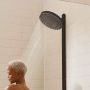 Hansgrohe Pulsify S 24240670 zestaw prysznicowy ścienny termostatyczny z deszczownicą czarny zdj.9