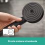 Hansgrohe Pulsify S 24240670 zestaw prysznicowy ścienny termostatyczny z deszczownicą czarny zdj.4