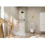 Hansgrohe Pulsify S 24240700 zestaw prysznicowy ścienny termostatyczny z deszczownicą biały zdj.3