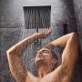 Hansgrohe Pulsify E 24331670 deszczownica 26x26 cm kwadratowa czarna zdj.5