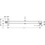 Hansgrohe 24357700 ramię ścienne biały zdj.2