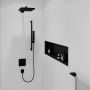 Hansgrohe Pulsify E 24370670 zestaw prysznicowy ścienny czarny zdj.4