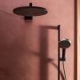 Hansgrohe Raindance Alive S 24521670 deszczownica 30x30 cm okrągła czarna zdj.8