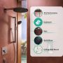 Hansgrohe Raindance Alive S 24523700 deszczownica 30x30 cm okrągła biała zdj.3
