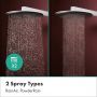 Hansgrohe Raindance Alive S 24540700 deszczownica z ramieniem 30x30 cm okrągła biała zdj.6