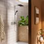 Hansgrohe Raindance Alive Q 24591000 zestaw prysznicowy ścienny termostatyczny z deszczownicą chrom zdj.12