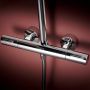 Hansgrohe Raindance Alive S 24594000 zestaw prysznicowy ścienny termostatyczny z deszczownicą chrom zdj.7
