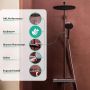 Hansgrohe Raindance Alive S 24594000 zestaw prysznicowy ścienny termostatyczny z deszczownicą chrom zdj.4