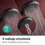 Hansgrohe Raindance Alive S 24594670 zestaw prysznicowy ścienny termostatyczny z deszczownicą czarny zdj.5
