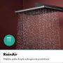 Hansgrohe Raindance Alive Q 24620340 zestaw prysznicowy podtynkowy termostatyczny z deszczownicą czarny zdj.3