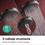 Hansgrohe Raindance Alive S 24630340 zestaw prysznicowy podtynkowy termostatyczny z deszczownicą czarny zdj.6