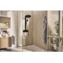 Hansgrohe Rainfinity ShowerTablet zestaw prysznicowy ścienny termostatyczny z deszczownicą czarny mat 26853670 zdj.3