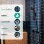 Hansgrohe Activera Select S 28044670 zestaw prysznicowy ścienny czarny zdj.6