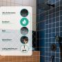 Hansgrohe Activera S 28056670 deszczownica 24x24 cm okrągła czarna zdj.6