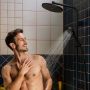 Hansgrohe Activera S 28083670 zestaw wannowo-prysznicowy ścienny termostatyczny z deszczownicą czarny zdj.10