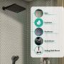 Hansgrohe Activera Q 28738670 deszczownica 29x18 cm prostokątna czarna zdj.5