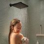 Hansgrohe Activera Q 28738670 deszczownica 29x18 cm prostokątna czarna zdj.3