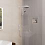 Hansgrohe Rainfinity zestaw prysznicowy ścienny biały mat 28743700 zdj.3