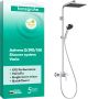Hansgrohe Activera Q 28747000 zestaw prysznicowy ścienny z deszczownicą chrom zdj.1