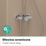 Hansgrohe Activera Q 28747000 zestaw prysznicowy ścienny z deszczownicą chrom zdj.5