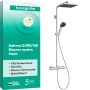 Hansgrohe Activera Q 28749000 zestaw prysznicowy ścienny termostatyczny z deszczownicą chrom zdj.1
