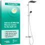 Hansgrohe Activera Q 28753000 zestaw prysznicowy ścienny termostatyczny z deszczownicą chrom zdj.1