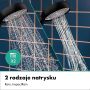 Hansgrohe Activera Q 28757670 zestaw prysznicowy ścienny z deszczownicą czarny zdj.3