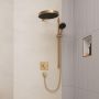 Hansgrohe Rainfinity S Puro zestaw prysznicowy z drążkiem brąz szczotkowany 28743140 zdj.4