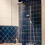 Hansgrohe Activera S 28083000 zestaw prysznicowy ścienny termostatyczny z deszczownicą chrom zdj.8