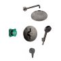 Hansgrohe Crometta 88002393 zestaw prysznicowy podtynkowy z deszczownicą chrom zdj.1