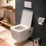 Hansgrohe EluPura Original Q 60145450 miska wc wisząca bez kołnierza biały połysk zdj.6