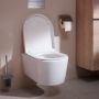 Hansgrohe EluPura S 60292450 miska wc z deską wolnoopadającą wisząca bez kołnierza biały połysk zdj.8