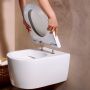 Hansgrohe EluPura S 60292450 miska wc z deską wolnoopadającą wisząca bez kołnierza biały połysk zdj.10