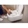 Hansgrohe EluPura S 61118450 miska wc wisząca bez kołnierza biały zdj.9