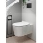 Hansgrohe EluPura S 62025450 miska wc z deską wolnoopadającą wisząca bez kołnierza spłukiwanie wirowe biały zdj.3
