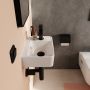 Hansgrohe Xanuia Q 60129450 umywalka 36x25 cm prostokątna ścienna biała zdj.4
