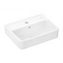 Hansgrohe Xanuia Q 60130450 umywalka 45x34 cm prostokątna ścienna biała zdj.1