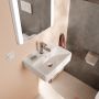Hansgrohe Xanuia Q 60130450 umywalka 45x34 cm prostokątna ścienna biała zdj.5