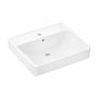 Hansgrohe Xanuia Q 60132450 umywalka 55x48 cm prostokątna ścienna biała zdj.1