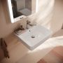Hansgrohe Xanuia Q 60132450 umywalka 55x48 cm prostokątna ścienna biała zdj.8