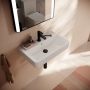 Hansgrohe Xanuia Q 60213450 umywalka 60x37 cm prostokątna ścienna biała zdj.4