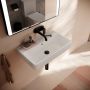 Hansgrohe Xanuia Q 60218450 umywalka 65x39 cm prostokątna ścienna biała zdj.4