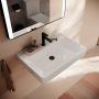 Hansgrohe Xanuia Q 60223450 umywalka 70x48 cm prostokątna ścienna biała zdj.4