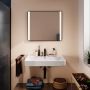 Hansgrohe Xanuia Q 60225450 umywalka 80x48 cm prostokątna ścienna biała zdj.3