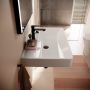 Hansgrohe Xanuia Q 60225450 umywalka 80x48 cm prostokątna ścienna biała zdj.4