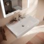Hansgrohe Xanuia Q 60225450 umywalka 80x48 cm prostokątna ścienna biała zdj.6