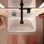 Hansgrohe Xanuia Q 60229450 umywalka 45x34 cm prostokątna ścienna biała zdj.6